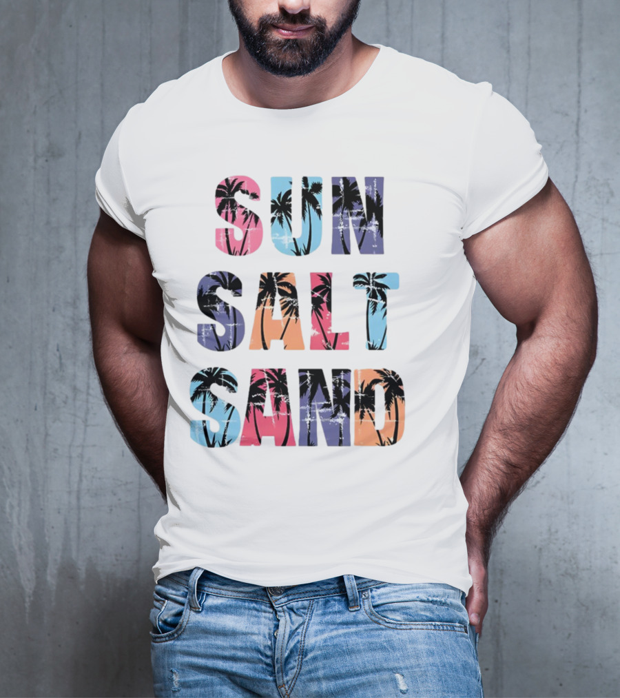 Sun Salt Sand Seven Rock Life Free T-Shirt