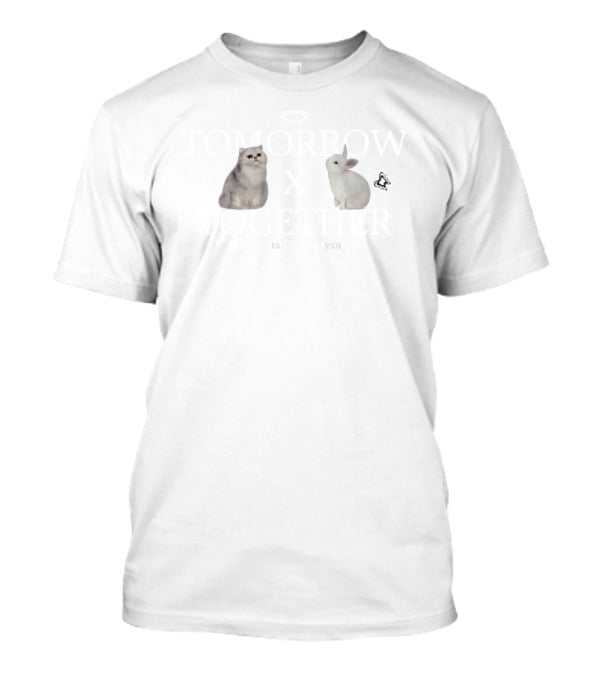 Tomorrow X Together Moments Of Alwaysness Cat Rabbit Icons T-Shirt