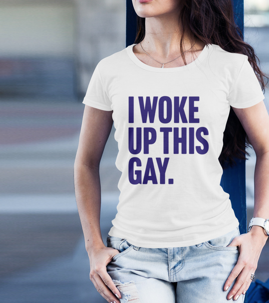 I Woke Up This Gay Bullzerk T-Shirt