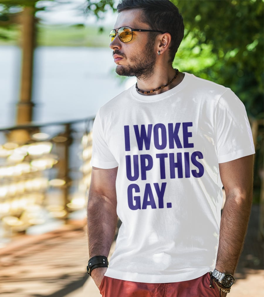 I Woke Up This Gay Bullzerk T-Shirt