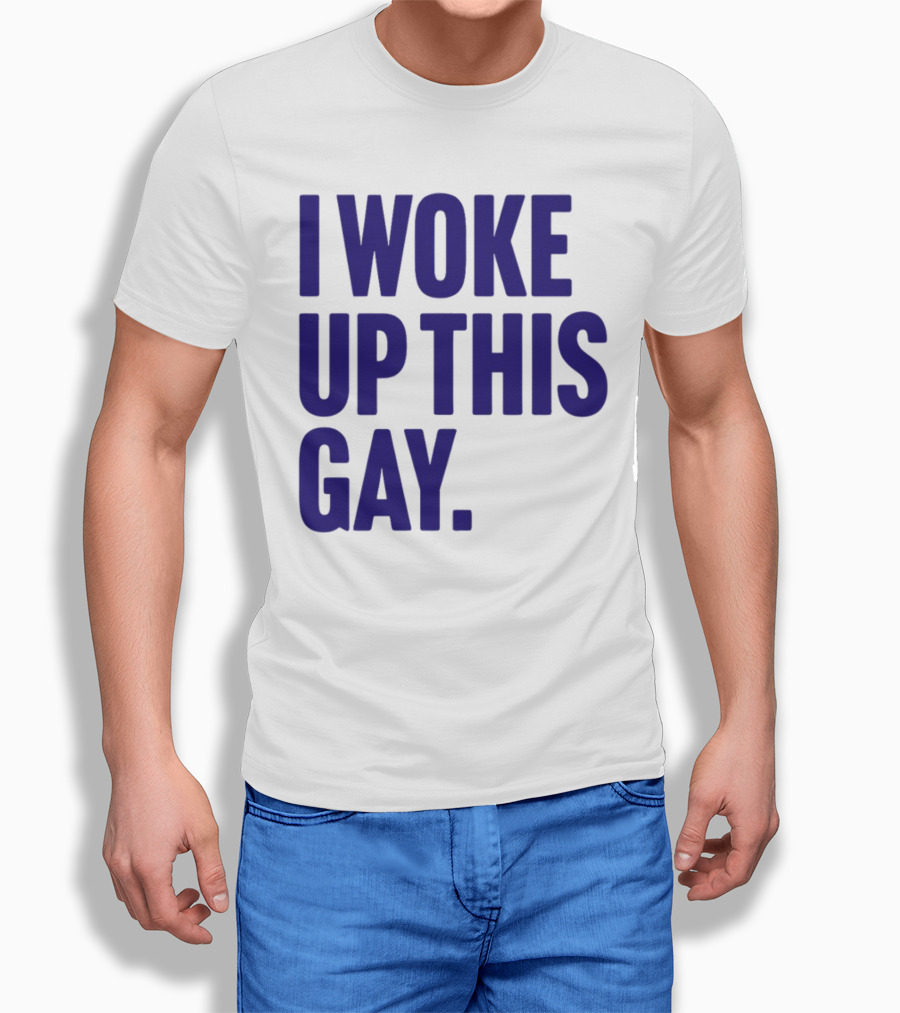 I Woke Up This Gay Bullzerk T-Shirt