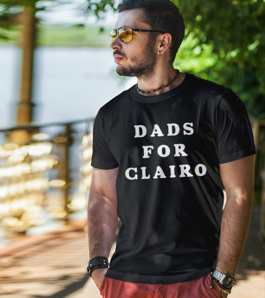 Dads Supporting Clairo Music Fan Community T-Shirt
