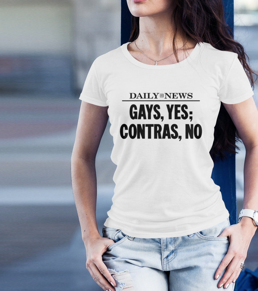 Daily News Gays Yes Contras No Hayley Williams T-Shirt