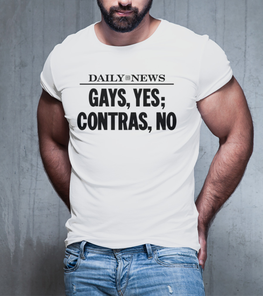 Daily News Gays Yes Contras No Hayley Williams T-Shirt
