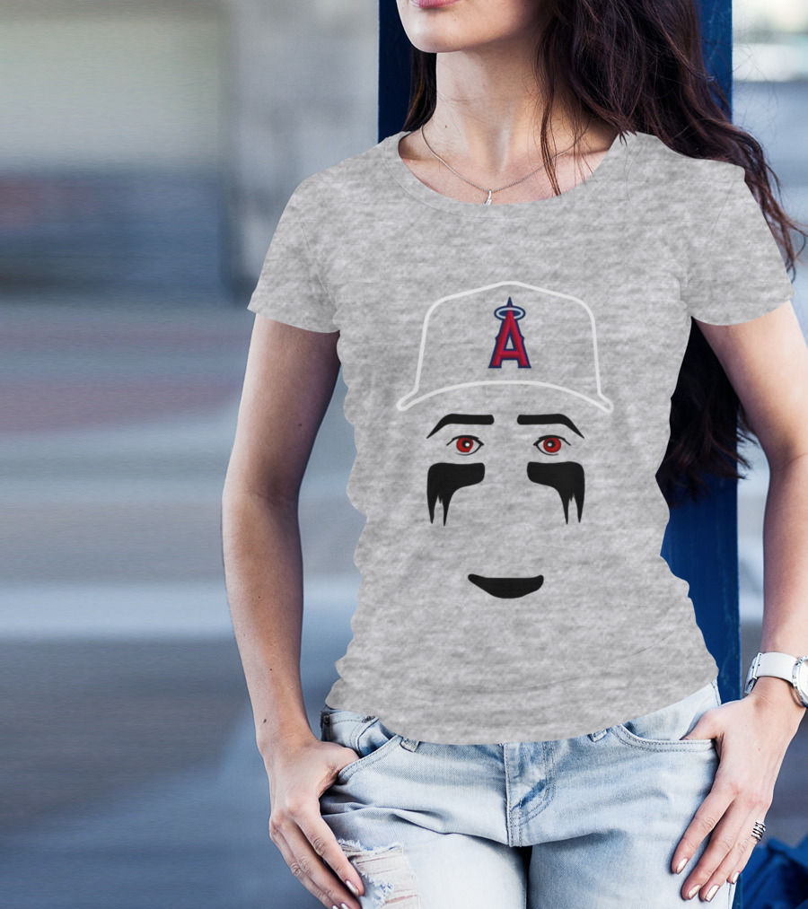 Rookie Maggie Neto Angels Creepy Red Eyes Dark Background Cap T-Shirt