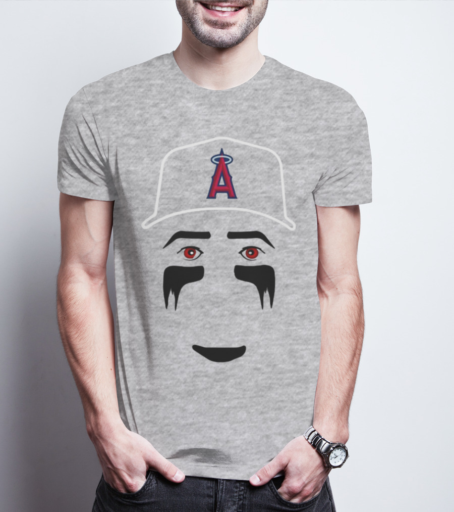 Rookie Maggie Neto Angels Creepy Red Eyes Dark Background Cap T-Shirt