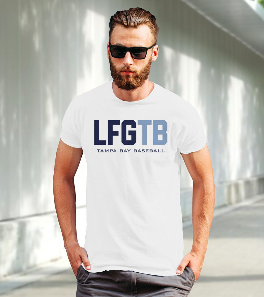 LFGTB Tampa Bay Baseball The Bay Clothing Co T-Shirt
