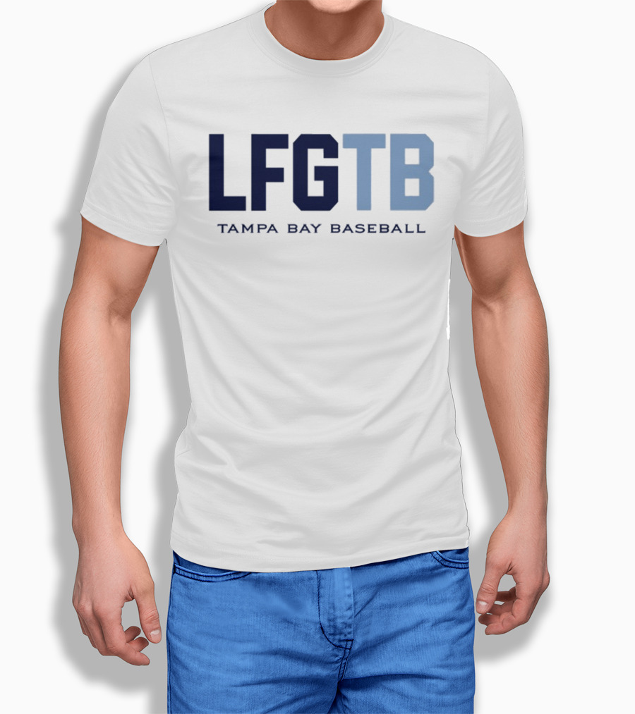 LFGTB Tampa Bay Baseball The Bay Clothing Co T-Shirt