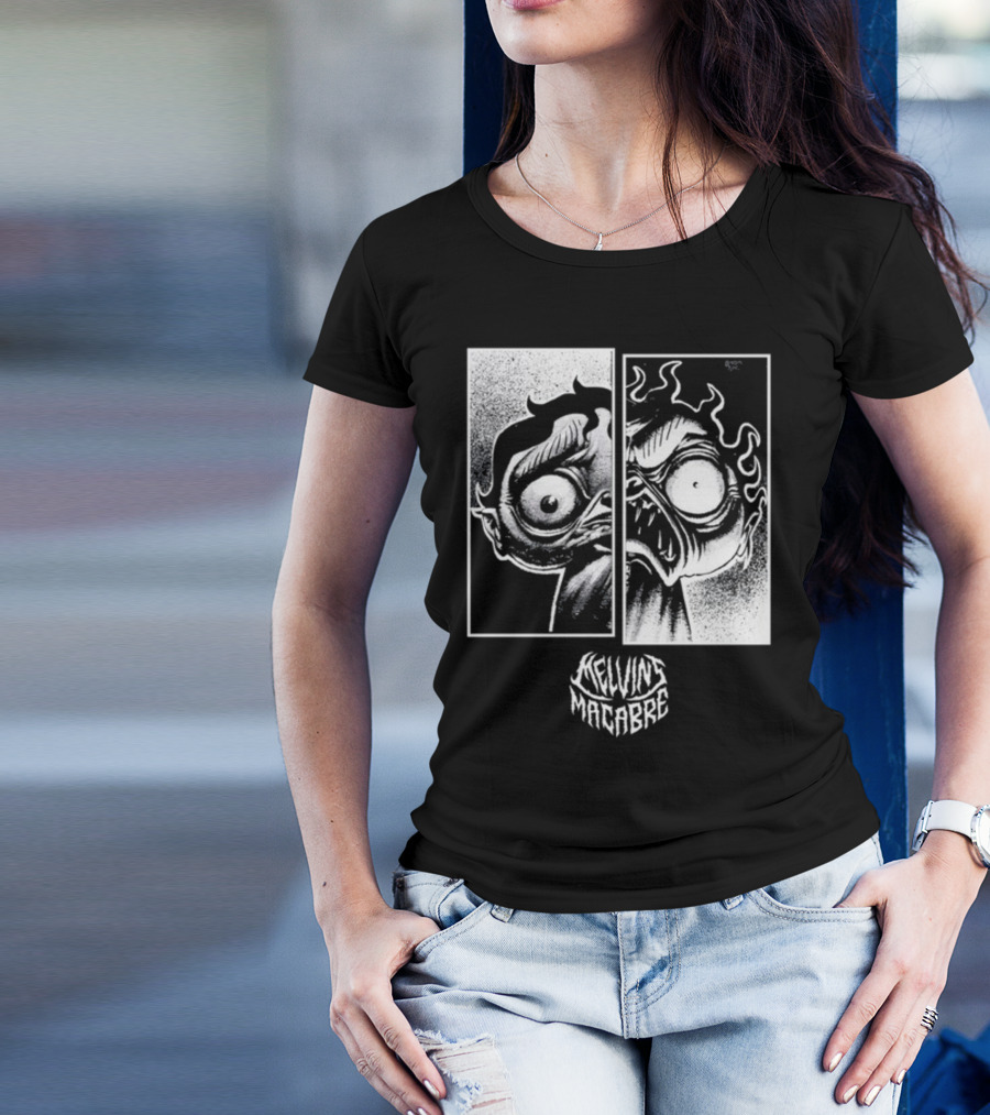 Melvin's Macabre Comic Horror Expression T-Shirt