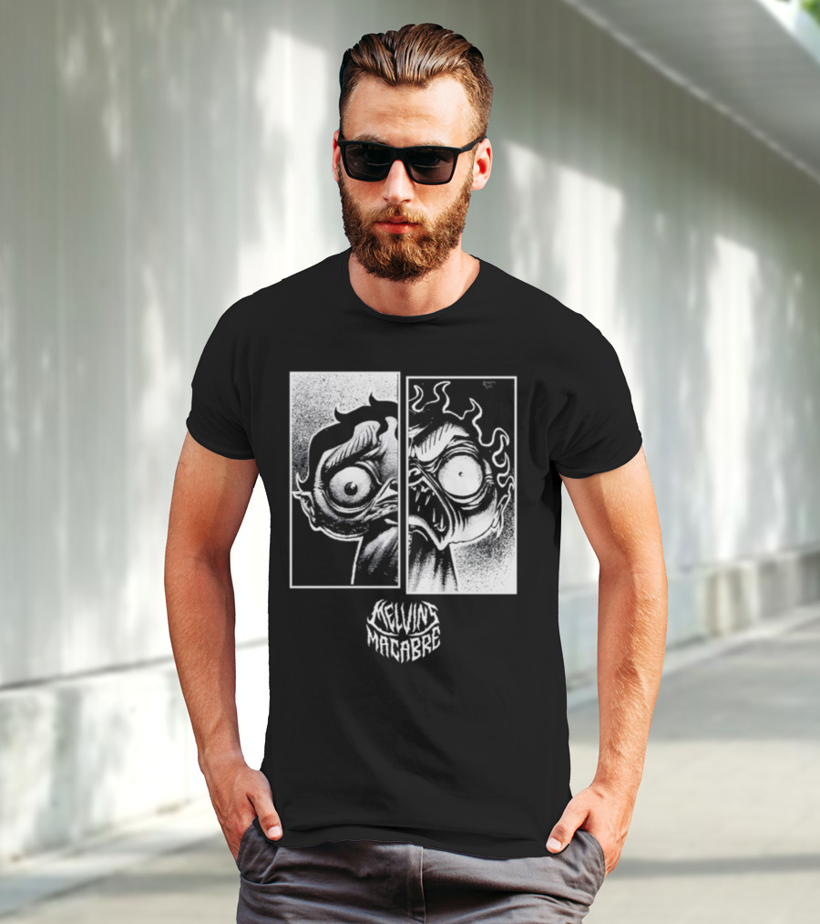 Melvin's Macabre Comic Horror Expression T-Shirt