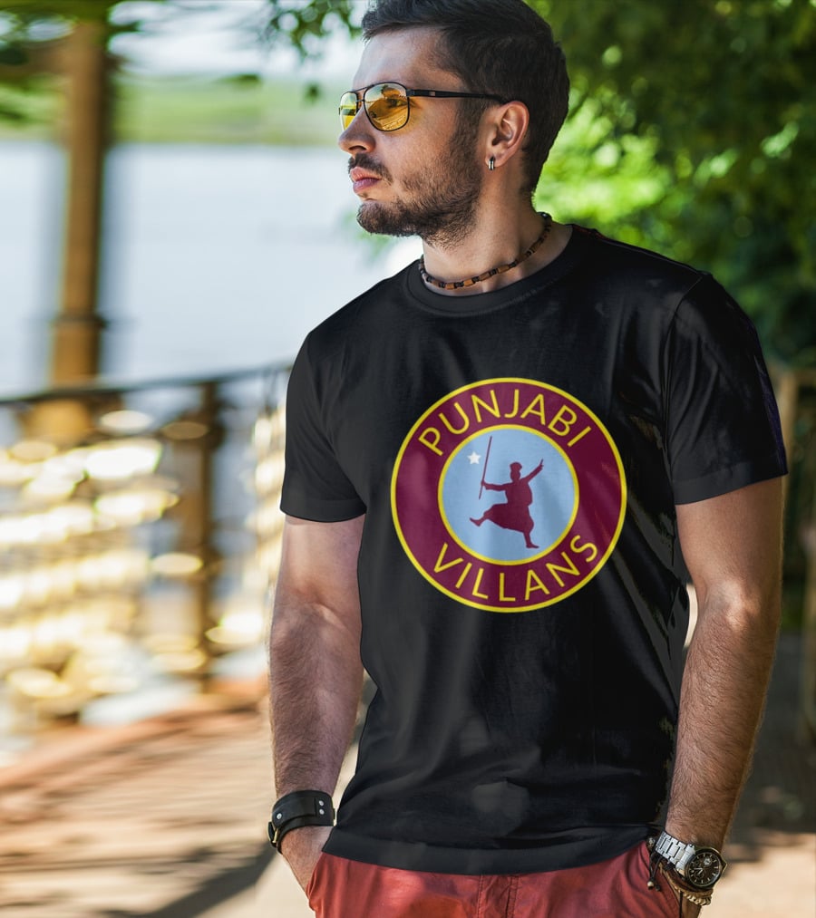 Punjabi Villans Dance Circle T-Shirt