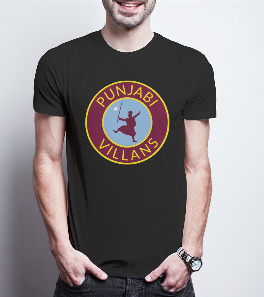 Punjabi Villans Dance Circle T-Shirt