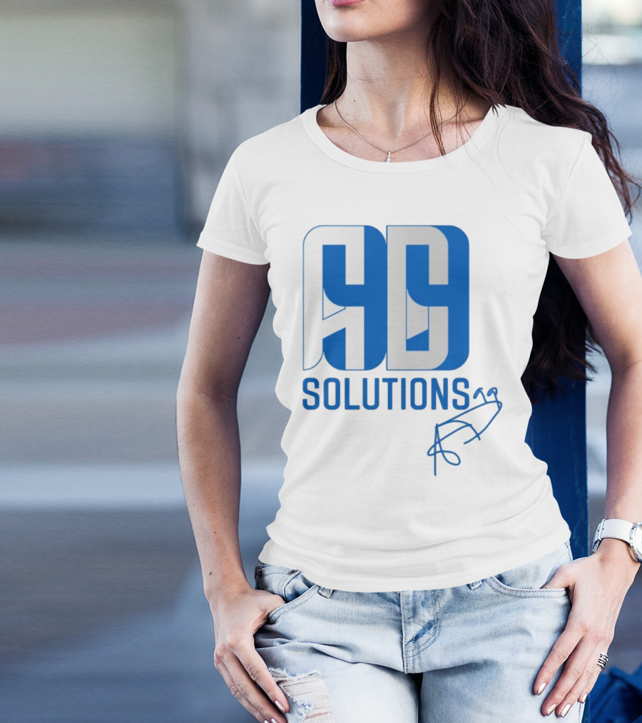 AD99 Solutions Aaron Donald Signature Autograph T-Shirt
