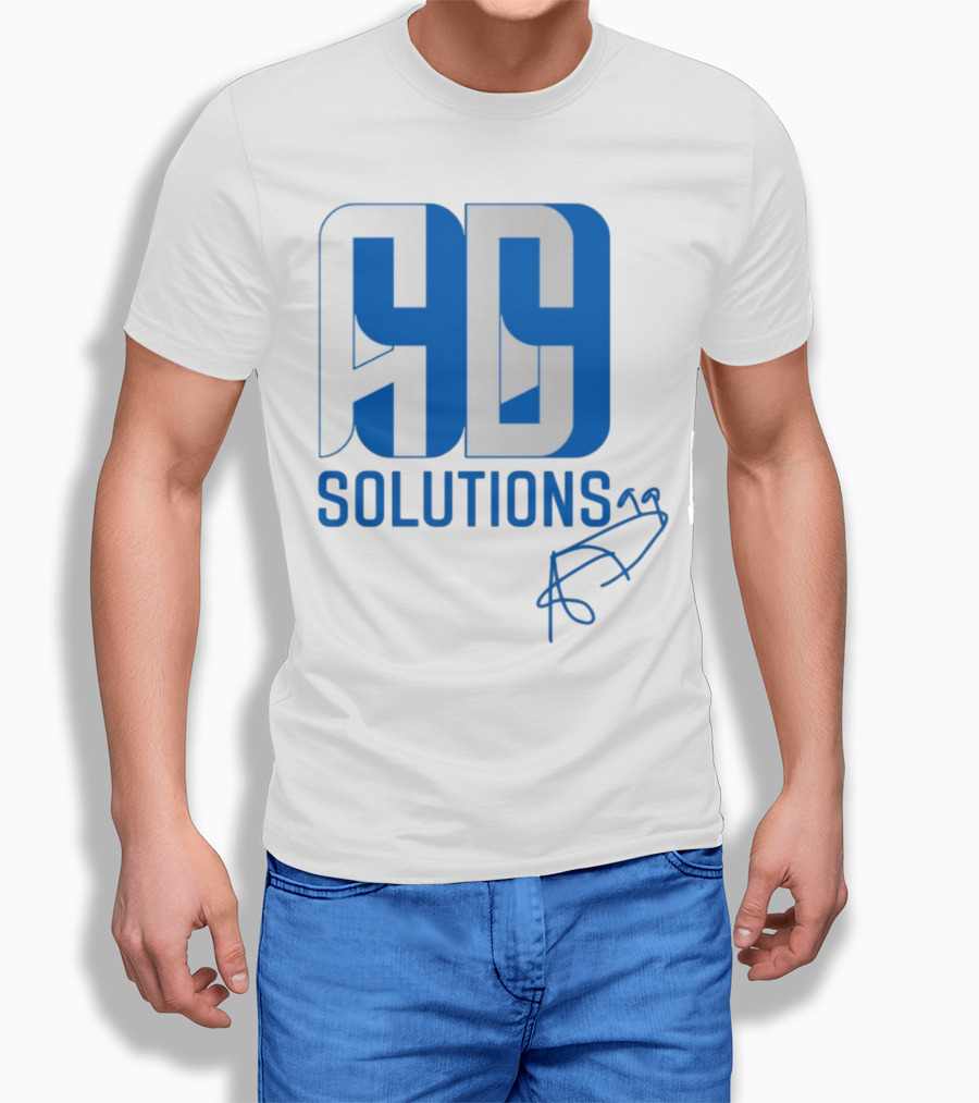 AD99 Solutions Aaron Donald Signature Autograph T-Shirt