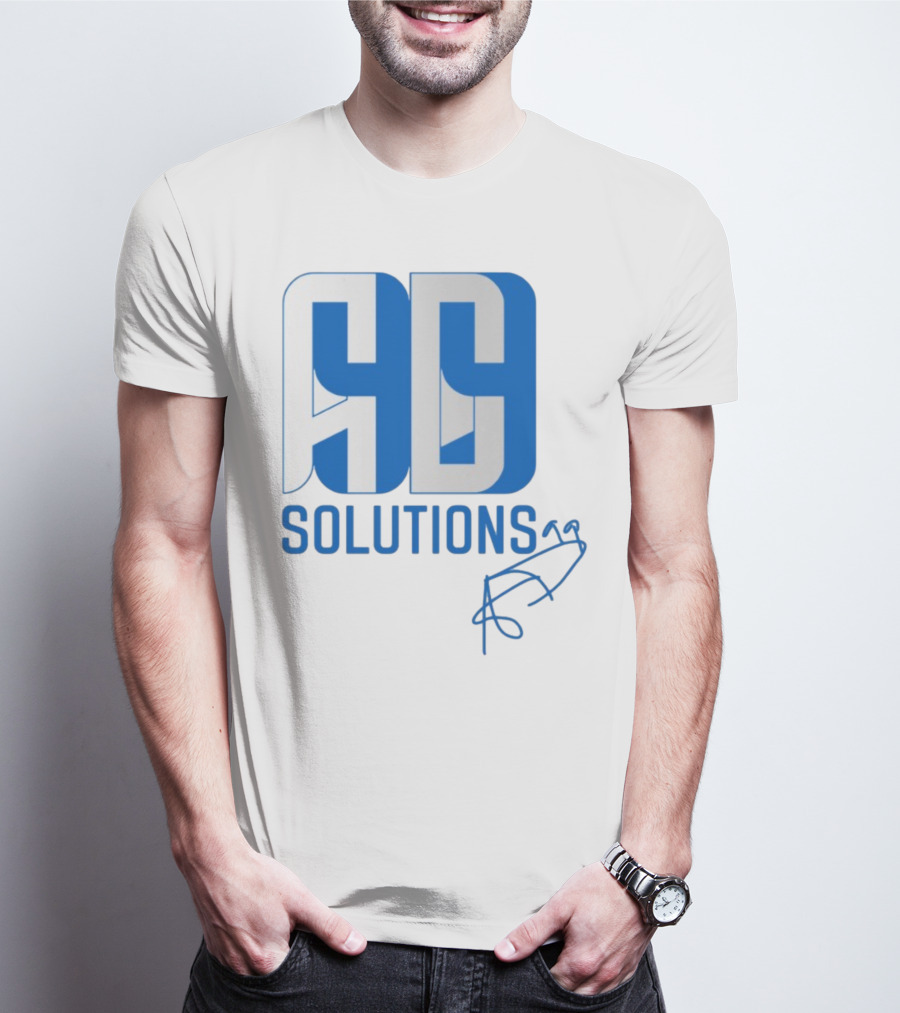 AD99 Solutions Aaron Donald Signature Autograph T-Shirt