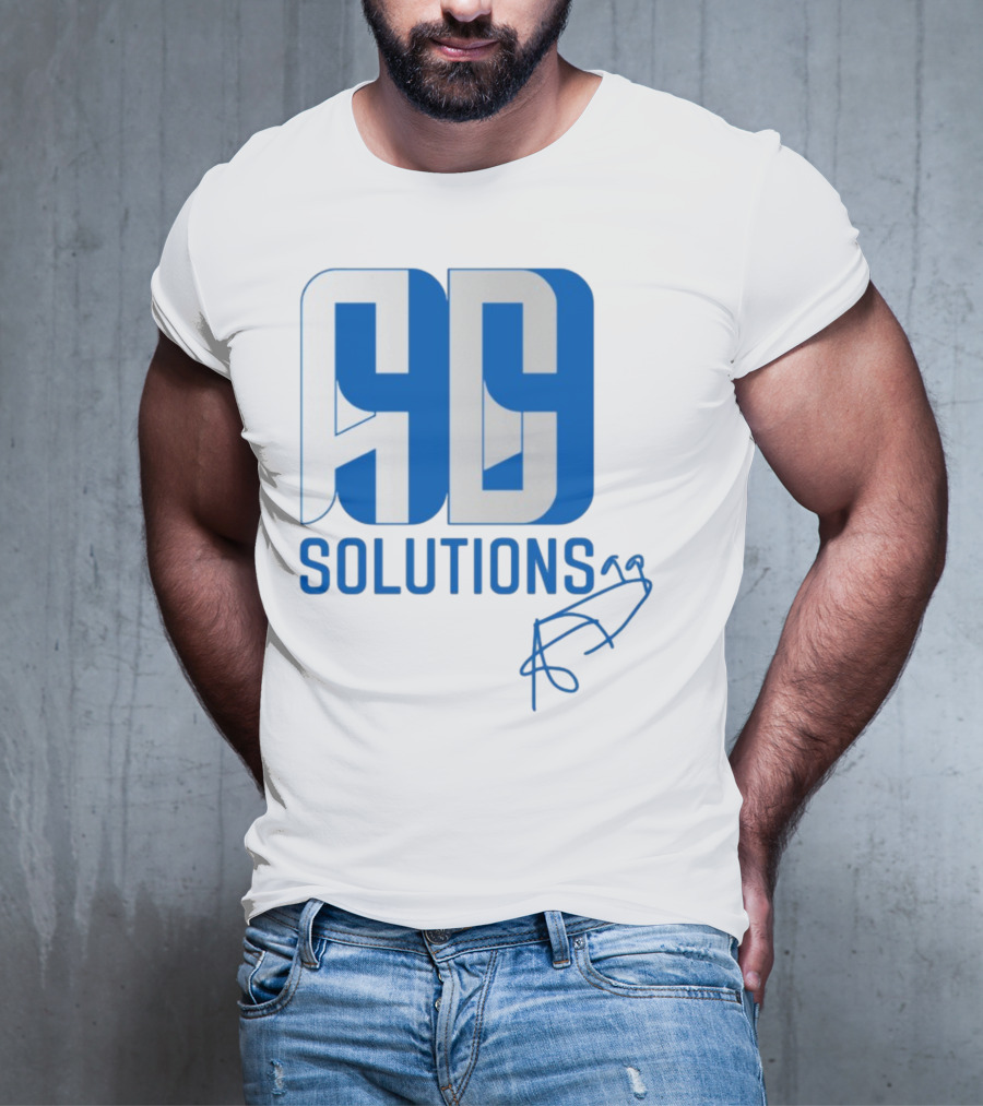 AD99 Solutions Aaron Donald Signature Autograph T-Shirt