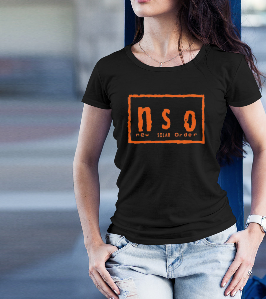 NSO New Solar Order - Distinctive Bold Orange T-Shirt