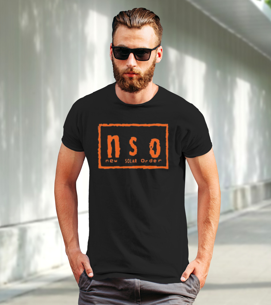NSO New Solar Order - Distinctive Bold Orange T-Shirt