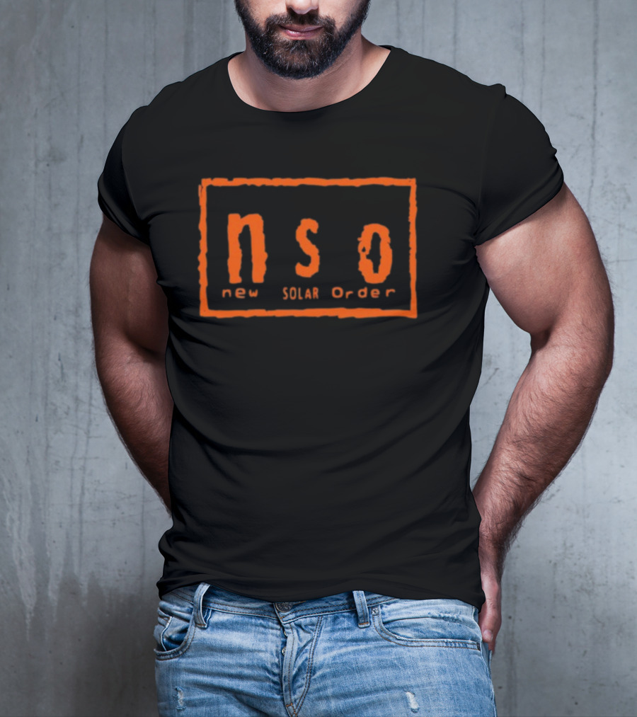 NSO New Solar Order - Distinctive Bold Orange T-Shirt