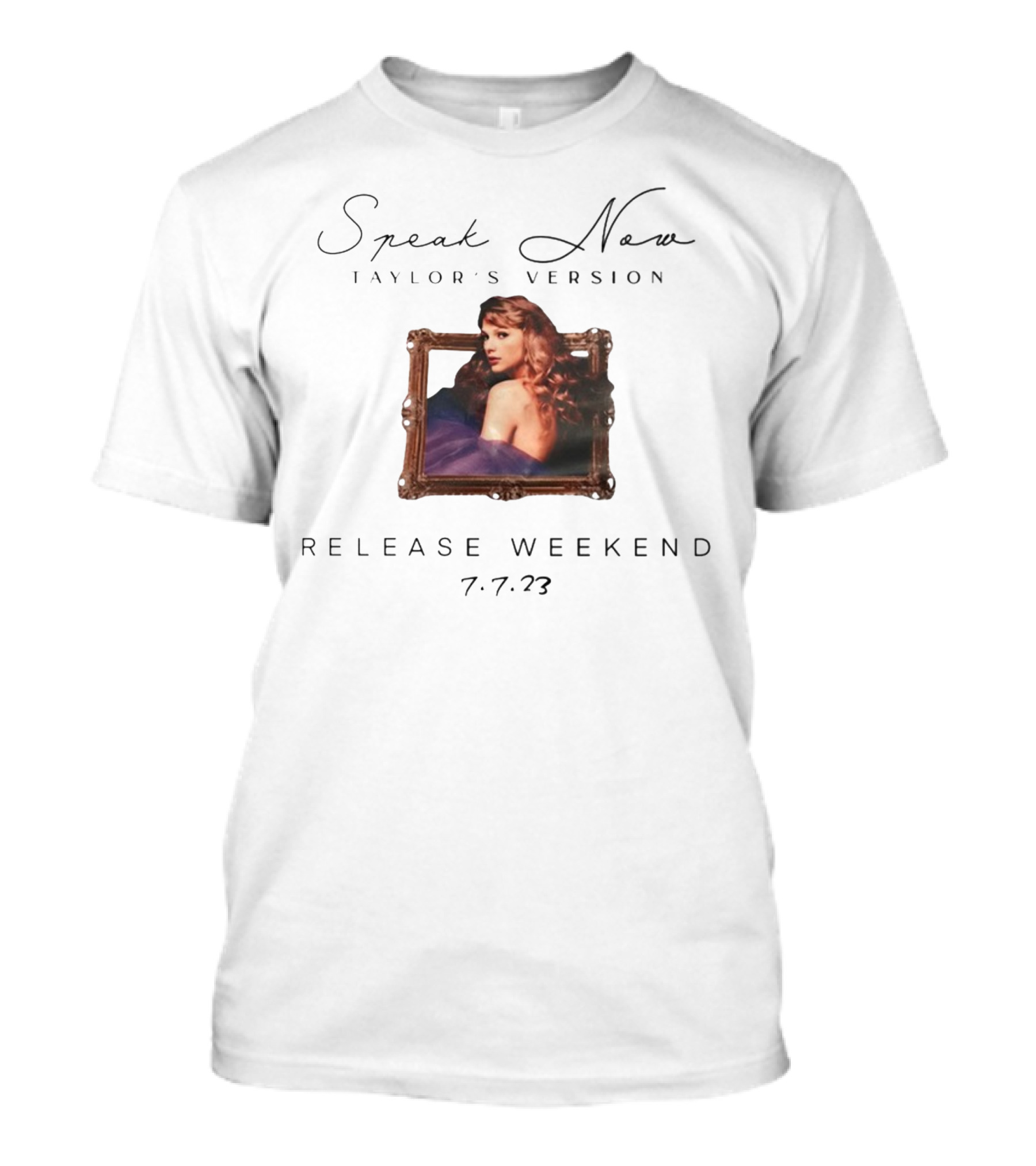 Speak Now Taylor's Version Release Weekend 7.7.23 T-Shirt