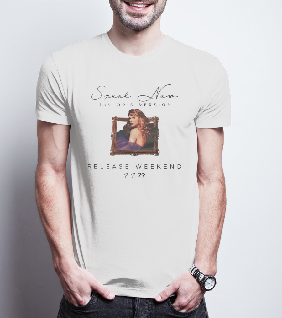 Speak Now Taylor's Version Release Weekend 7.7.23 T-Shirt