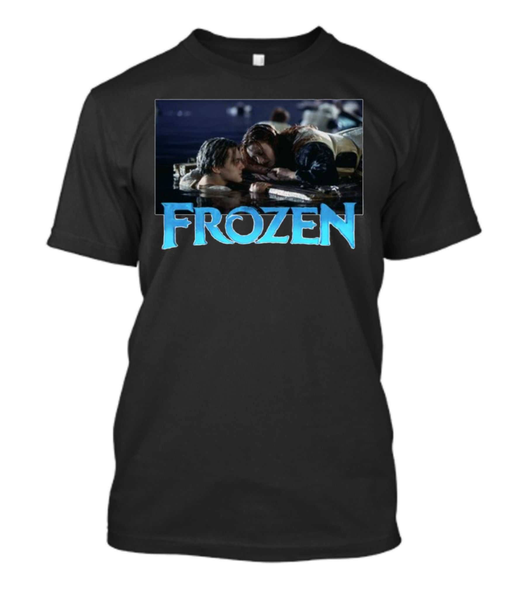 Rose Dewitt Bukater Frozen Ice Water Scene T-Shirt
