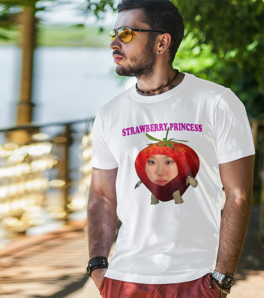 Chaeyoung Strawberry Princess In A Strawberry Costume T-Shirt