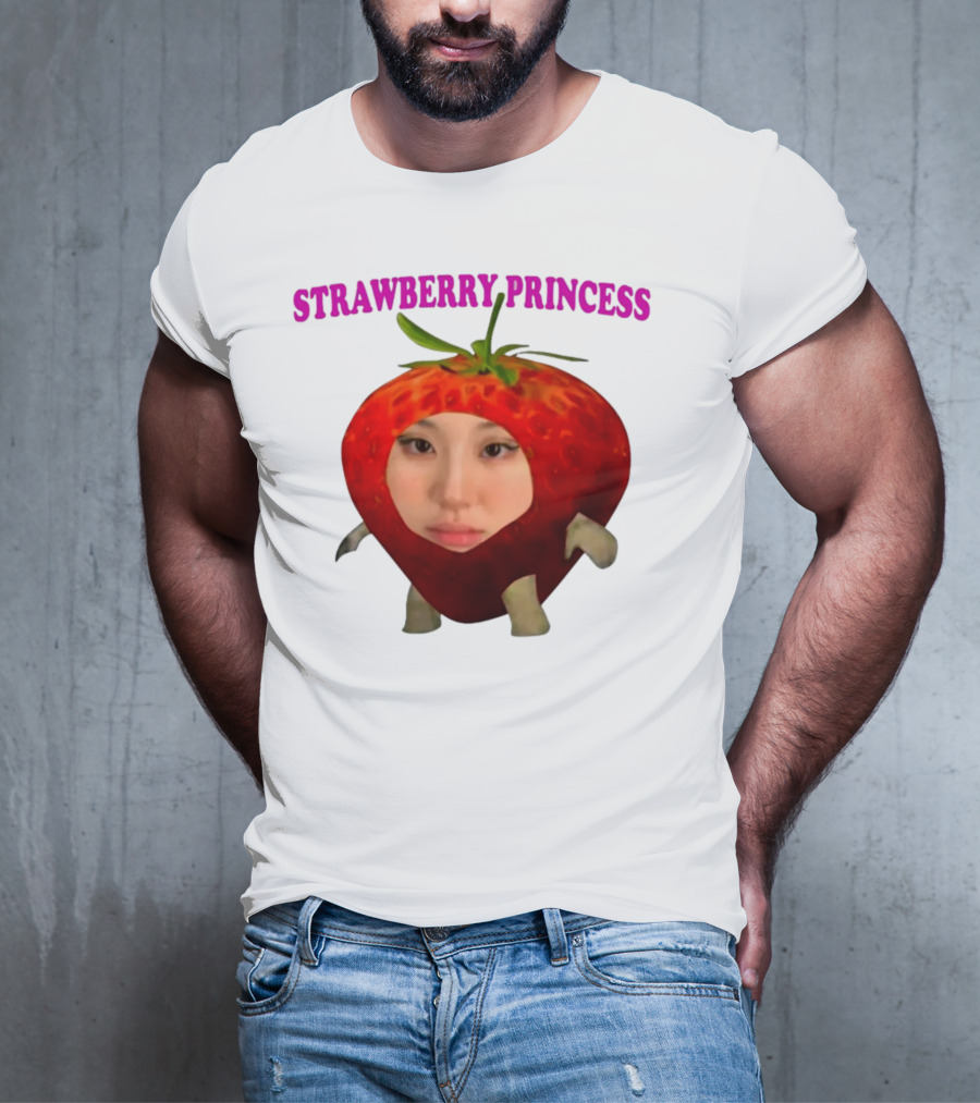 Chaeyoung Strawberry Princess In A Strawberry Costume T-Shirt