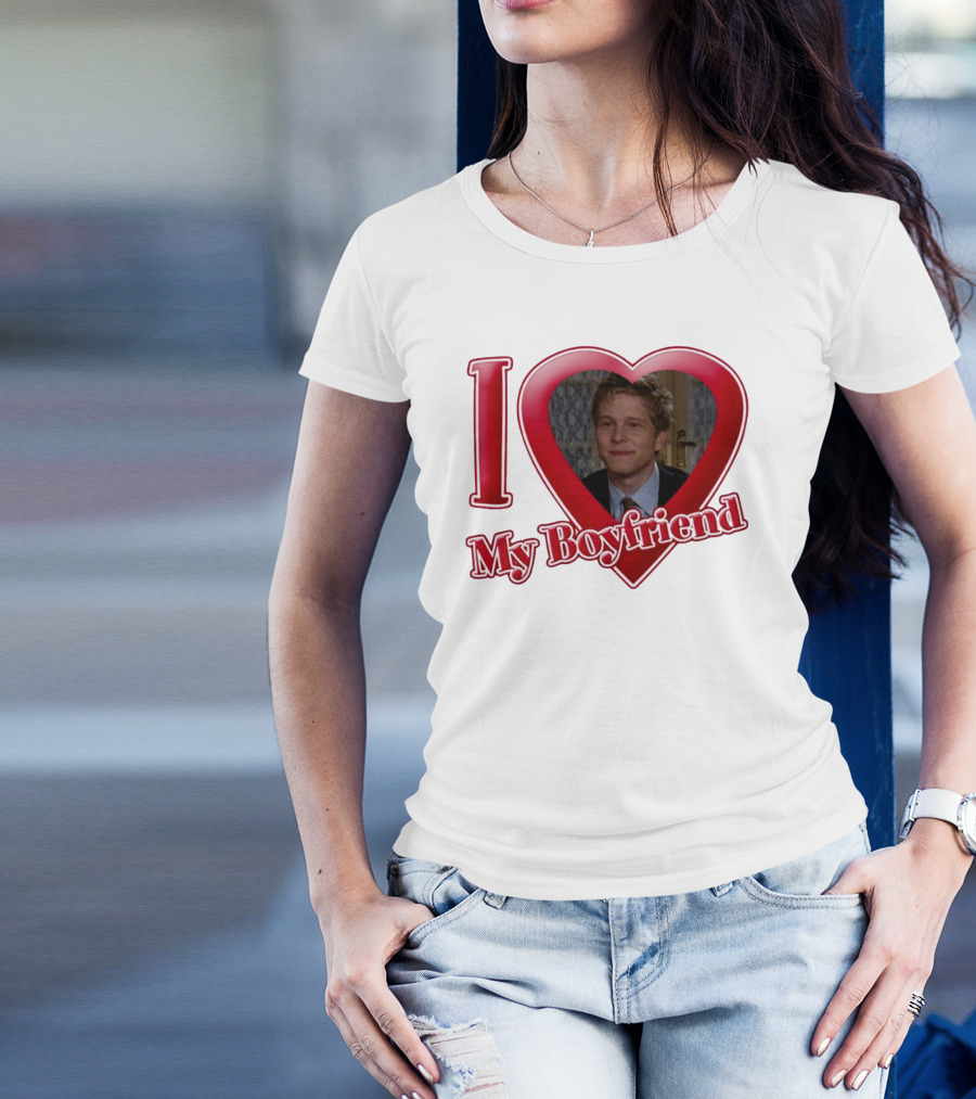 I Love My Boyfriend Logan Huntzberger T-Shirt