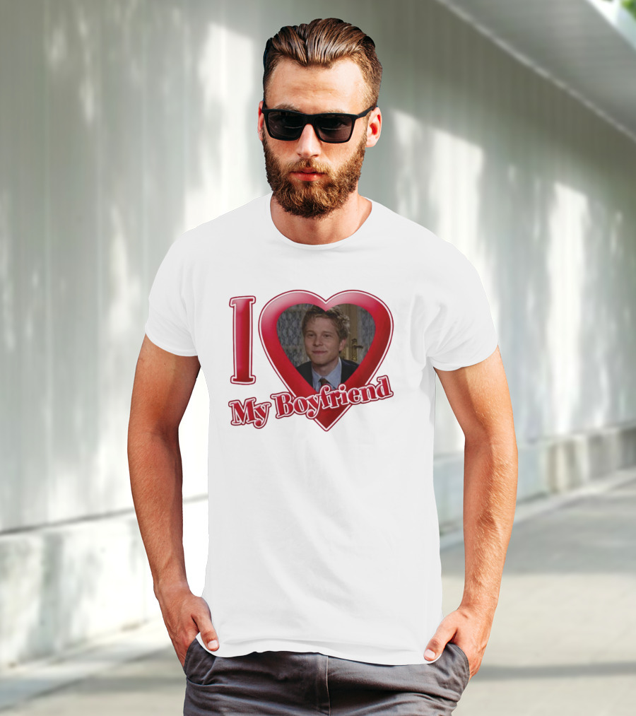 I Love My Boyfriend Logan Huntzberger T-Shirt