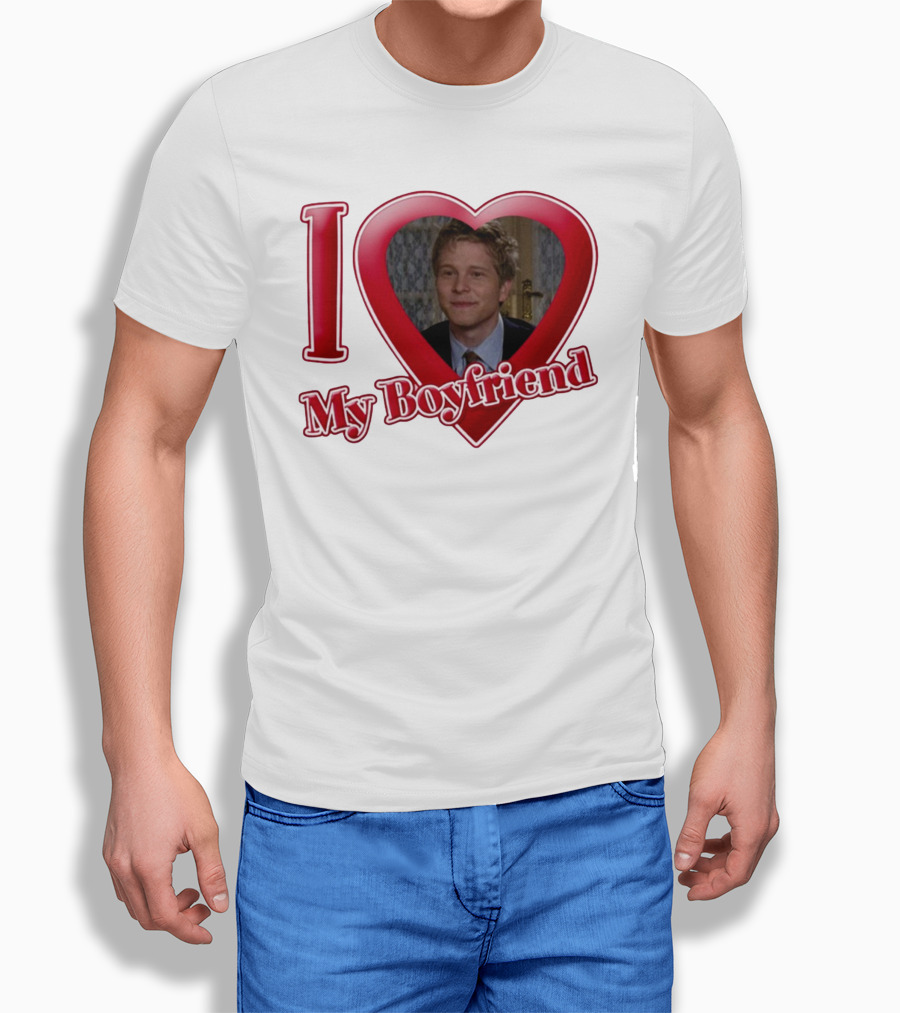 I Love My Boyfriend Logan Huntzberger T-Shirt