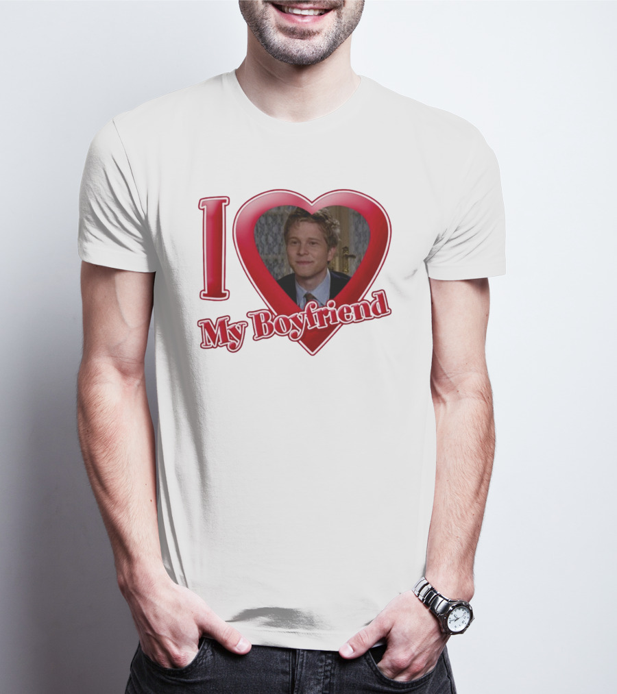 I Love My Boyfriend Logan Huntzberger T-Shirt