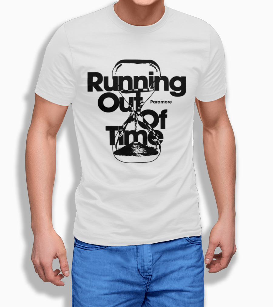 Paramore Running Out Of Time Hourglass T-Shirt