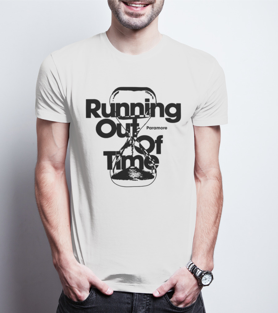Paramore Running Out Of Time Hourglass T-Shirt