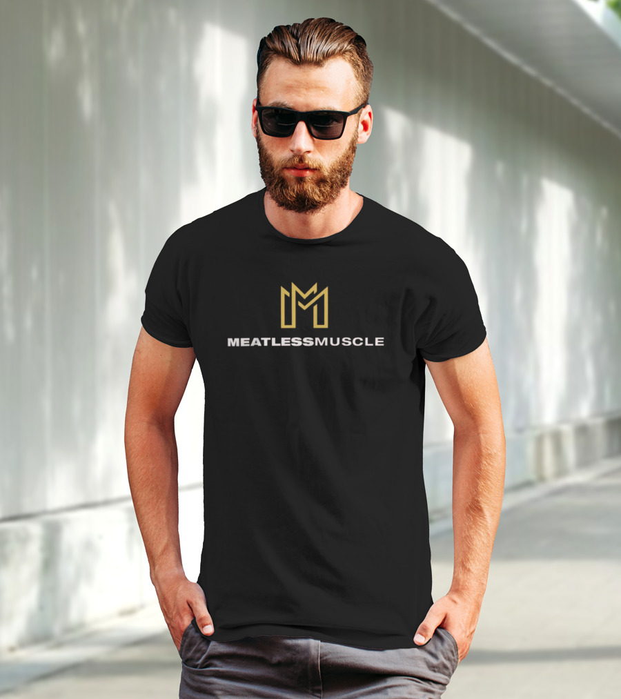 MM Meatless Muscle Icon Gold T-Shirt