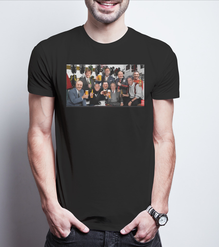 The Bootroom Boys For Delivery Iconic Football Managers Gathering T-Shirt