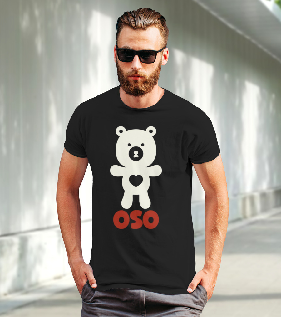 Wicked Naughty Oso Gay Bear Heart T-Shirt