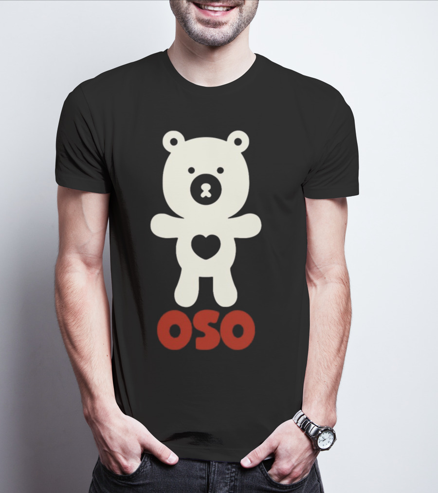 Wicked Naughty Oso Gay Bear Heart T-Shirt