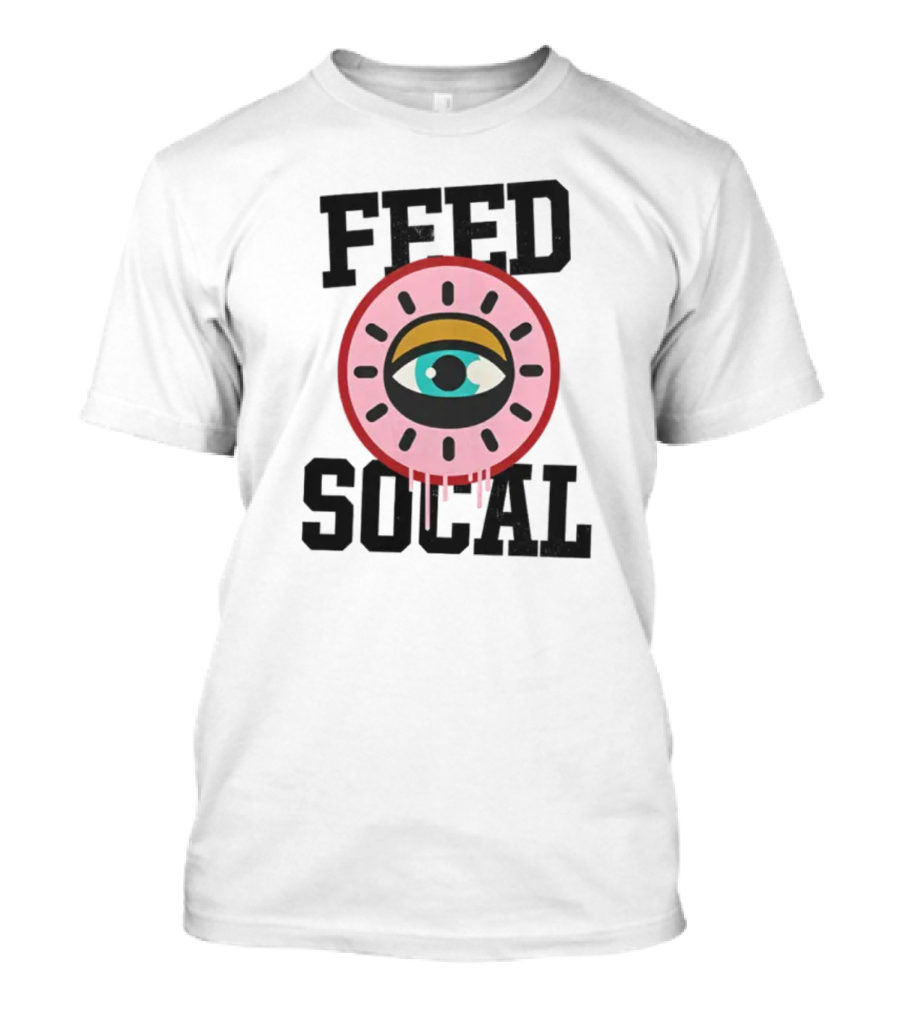 Abc7la Feed Socal Eye Graphic Urban T-Shirt