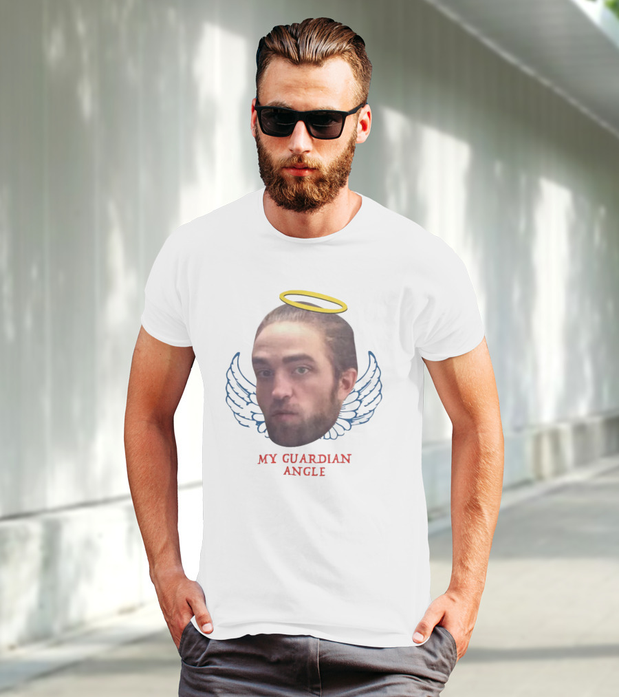 My Guardian Angle Robert Pattinson Halo Wings T-Shirt