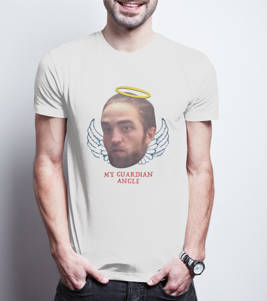 My Guardian Angle Robert Pattinson Halo Wings T-Shirt
