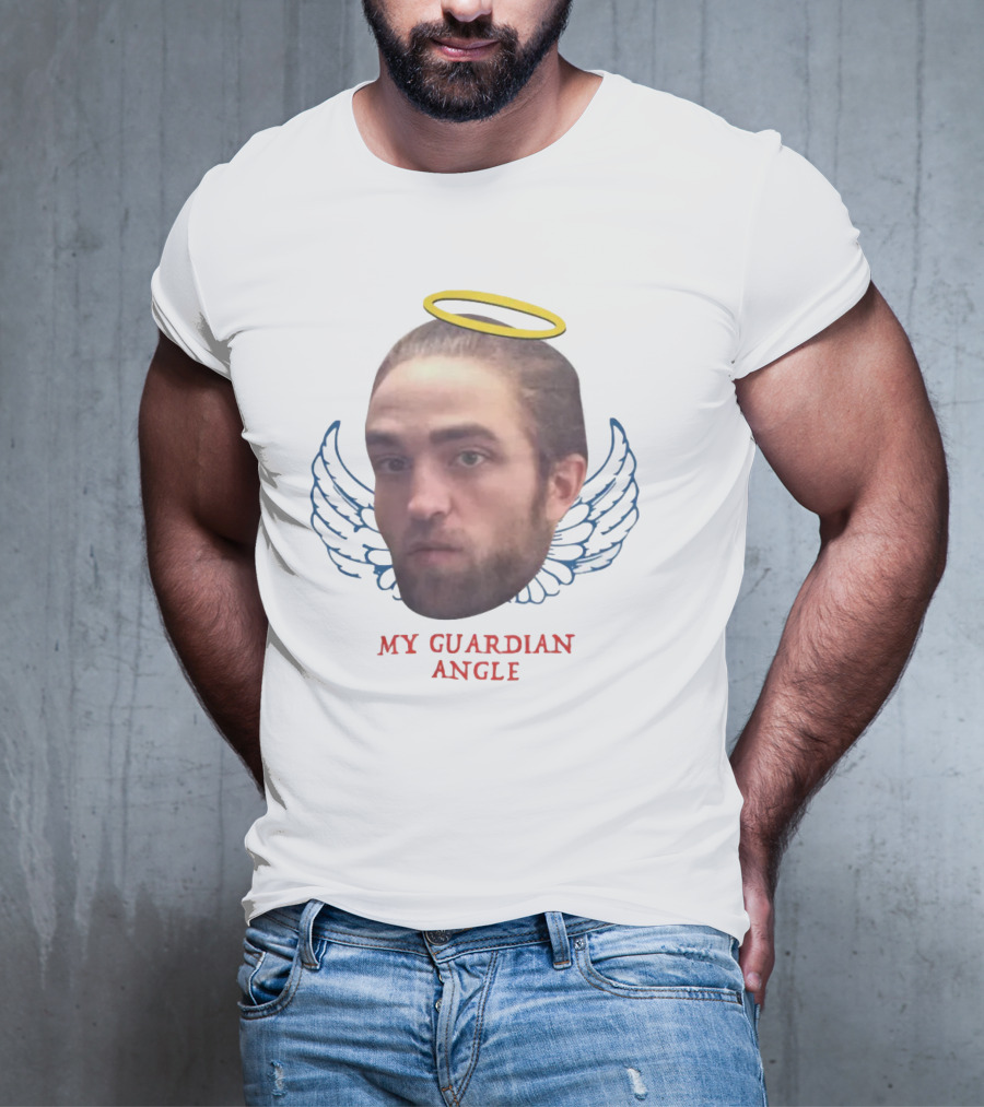 My Guardian Angle Robert Pattinson Halo Wings T-Shirt
