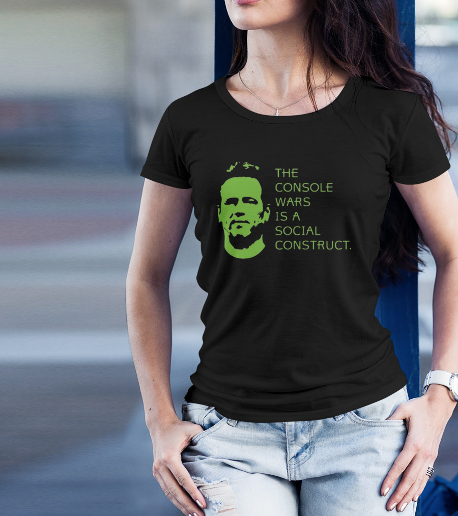 THE CONSOLE WARS IS A SOCIAL CONSTRUCT T-Shirt