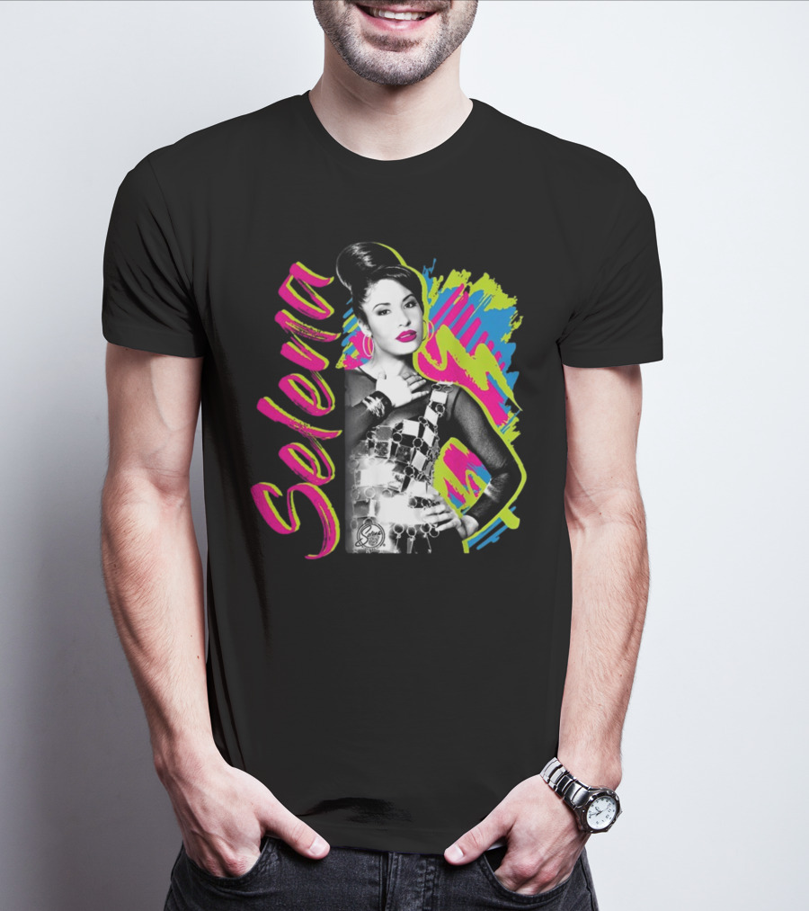 Selena Vibrant Neon T-Shirt
