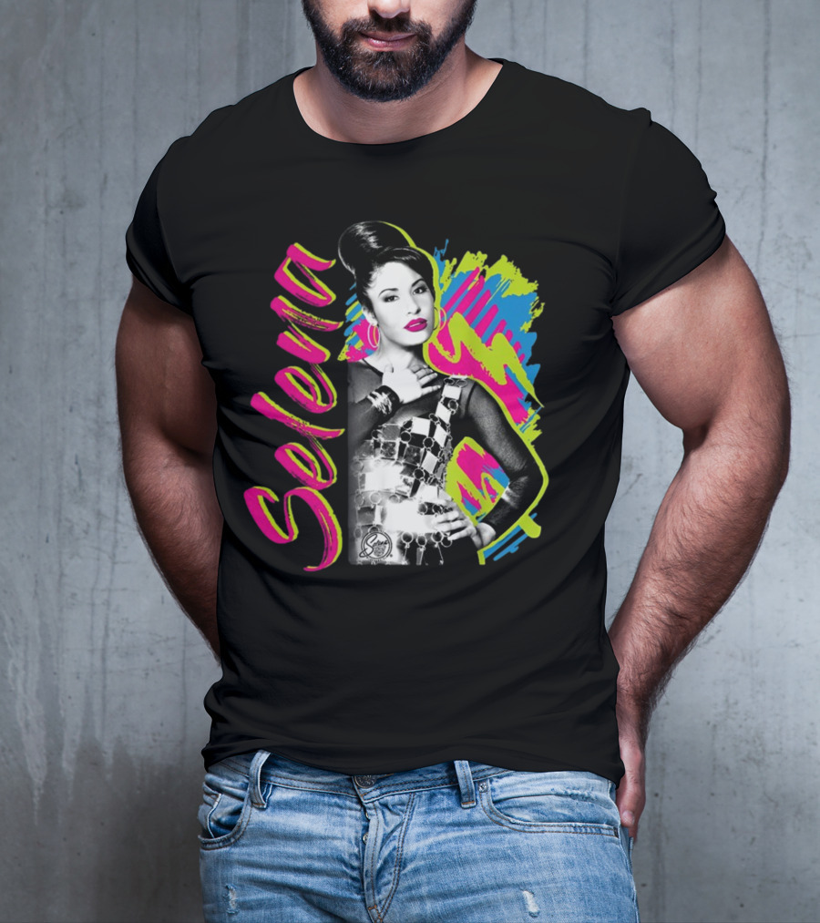 Selena Vibrant Neon T-Shirt