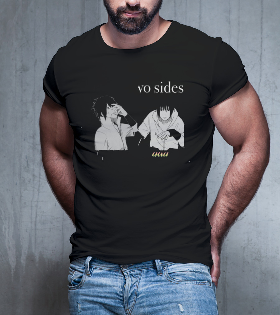 I Have Two Sides Mentally Unstable Gay Anime Character Contrasts T-Shirt