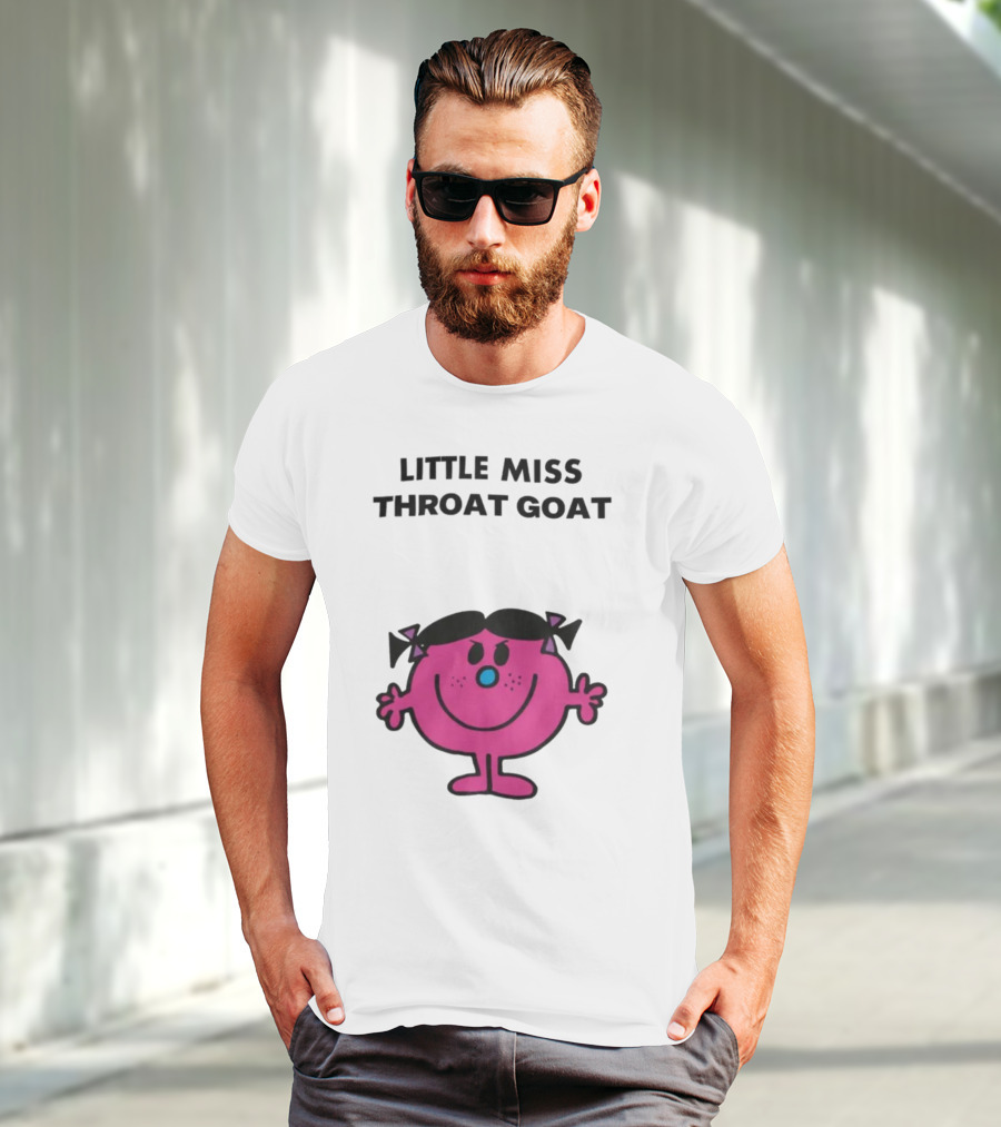 Little Miss Throat Goat Mr. Men T-Shirt