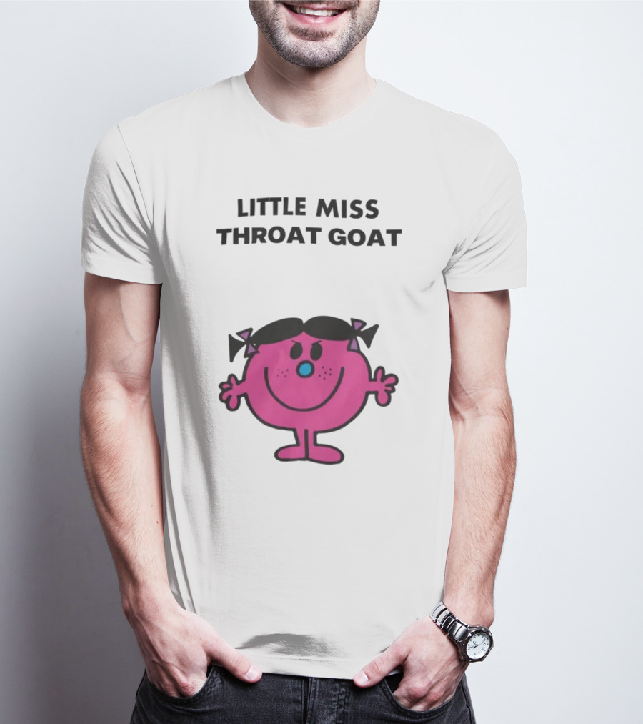 Little Miss Throat Goat Mr. Men T-Shirt