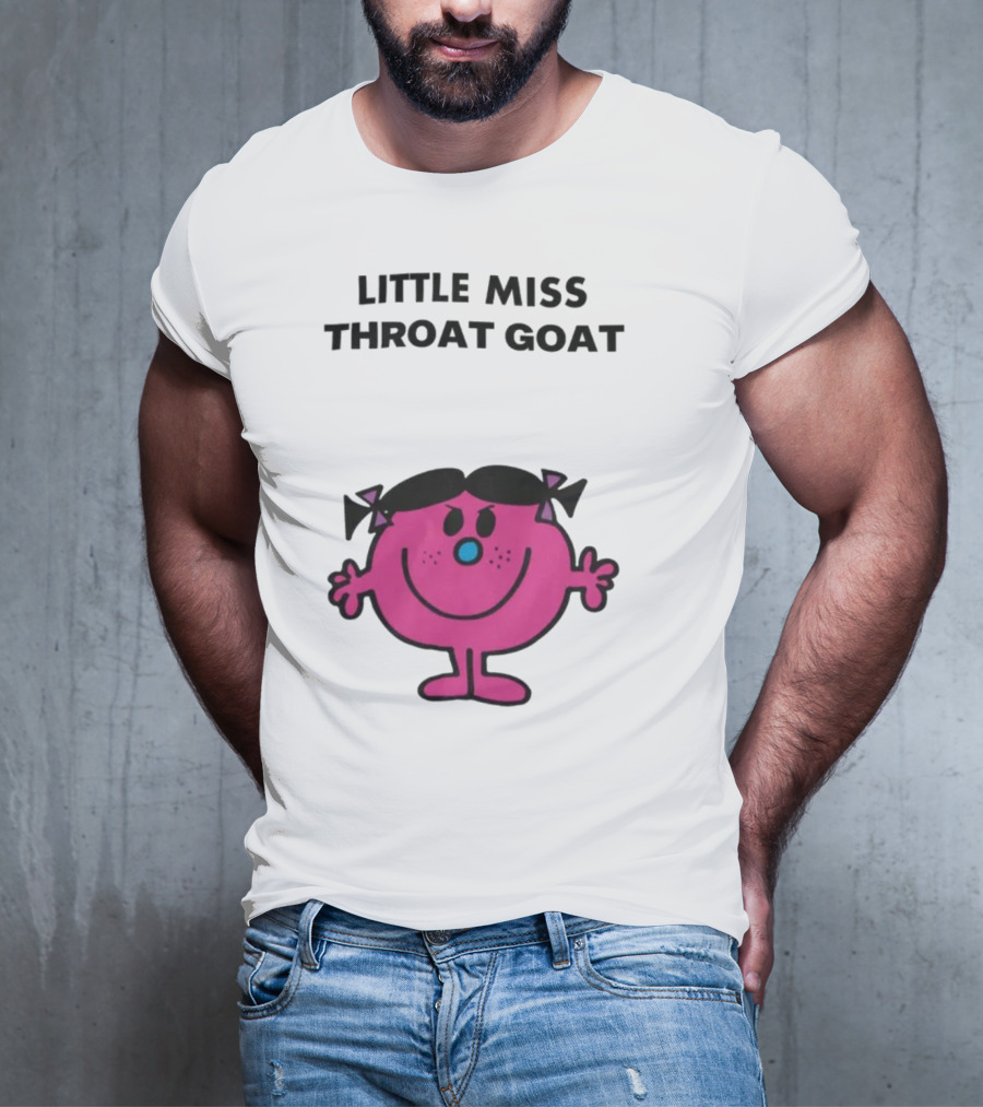 Little Miss Throat Goat Mr. Men T-Shirt