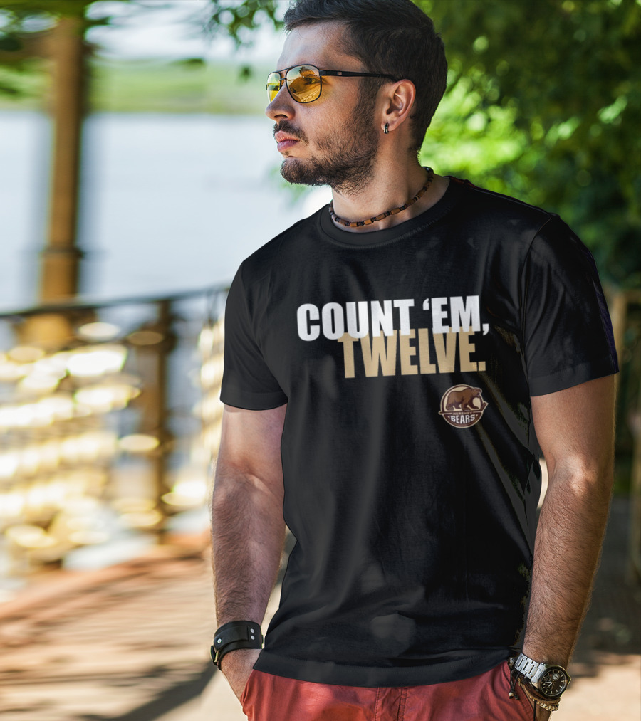 COUNT 'EM TWELVE Hershey Bears T-Shirt